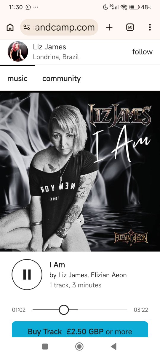 LizJamesMusic's tweet photo. It's #BandcampFriday 
Grab my brand new release in high quality on this link 
https://t.co/avDu6bQDaG #newmusic #awakening #frequency #highvibe https://t.co/HJIV01b5BA