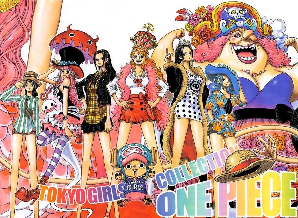 HauntingUrHouse's tweet photo. some of my favorite color spreads are the ones where the girls are all drawn together https://t.co/Ega9CJuG14