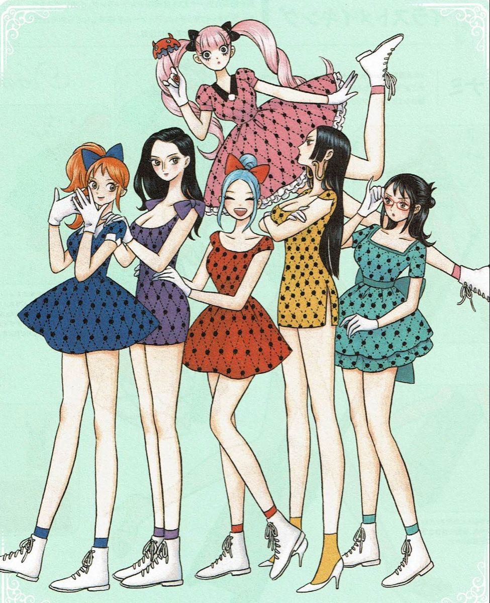 HauntingUrHouse's tweet photo. some of my favorite color spreads are the ones where the girls are all drawn together https://t.co/Ega9CJuG14