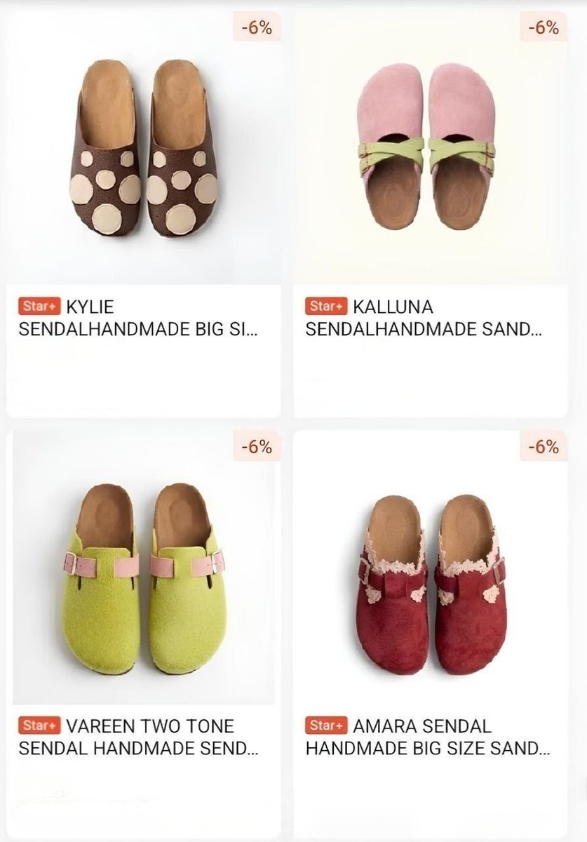 zyuhfan's tweet photo. INILOH HIDDEN GEM SANDAL HANDMADE DARI TASIKMALAYA… RILL CAKEP SEMUA 😭 https://t.co/HYk1Aaa8Ur