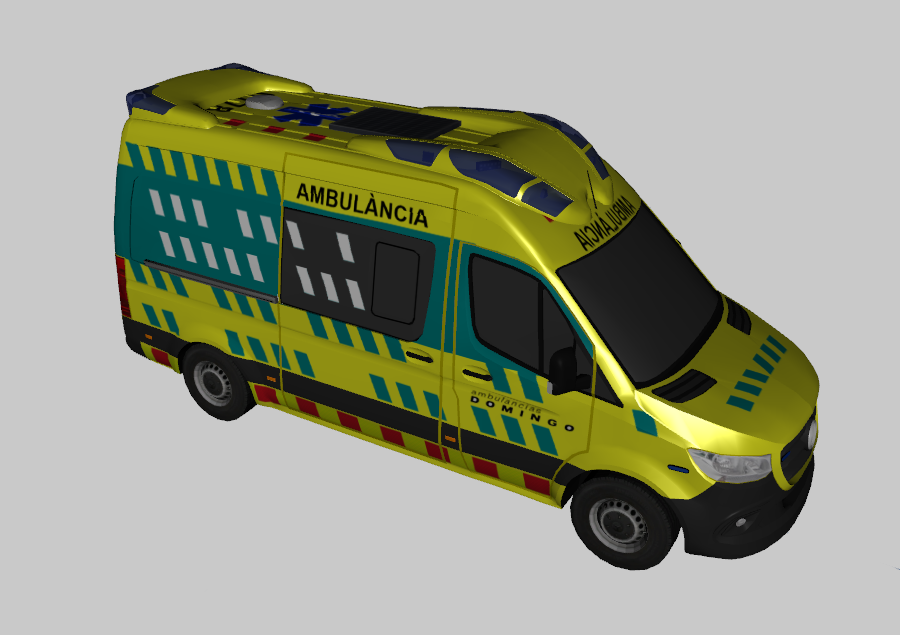 BcmMod's tweet photo. Os mostramos ambulancia privada, ambulancias domingo, Unidad Soporte Vital Básico (USVB) #soportevitalbásico #usvb #tes #tesvisible #bcn #barcelona #mercedessprinter https://t.co/N5vIJ7x0yB