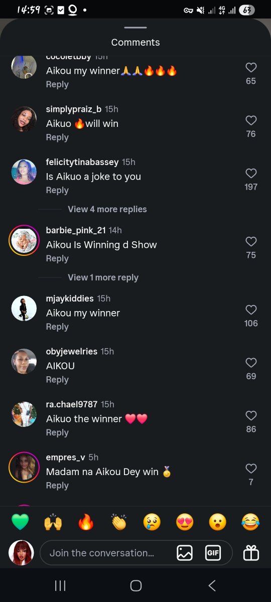 oyshan2's tweet photo. Tolanitalks asked a question on her iG page, who do u think will win bbnaijas11 between Sheba, Tram, Flora and Temi? ladies and gentlemen below is her comment section, the paid PR didn't go as planned.Leave grace for who it has chosen.🤣🤣🤣🤣 #bbnaija.#bbnaijas11. #Aikou. https://t.co/p6eeV370Ig