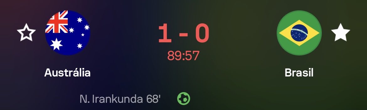 rnfluzao7's tweet photo. austrália. alg esperava algo diferente convocando jogadores da base e do time do Flamengo, jogadores da base do Vasco, e jogadores do time merda do Corinthians? https://t.co/zmW8LSrDWL