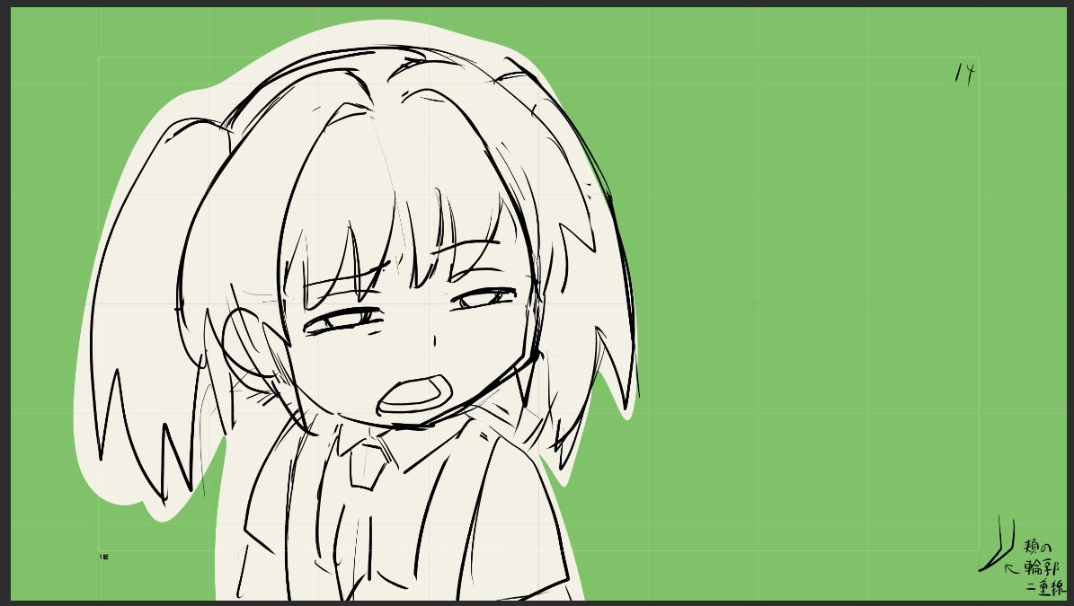aisofu's tweet photo. 魔法少女の作画注意事項 https://t.co/rvRfrVN3MT