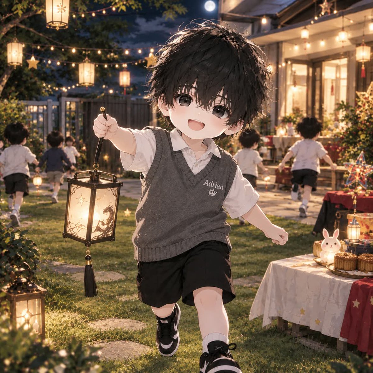 vtk17924's tweet photo. 👶Happy Mid-Autumn Festival🌕 https://t.co/j9C1KvjdDQ