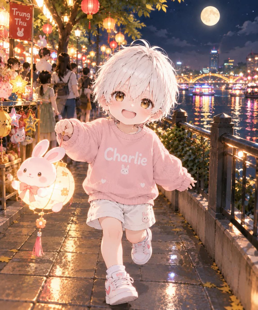 vtk17924's tweet photo. 👶Happy Mid-Autumn Festival🌕 https://t.co/j9C1KvjdDQ