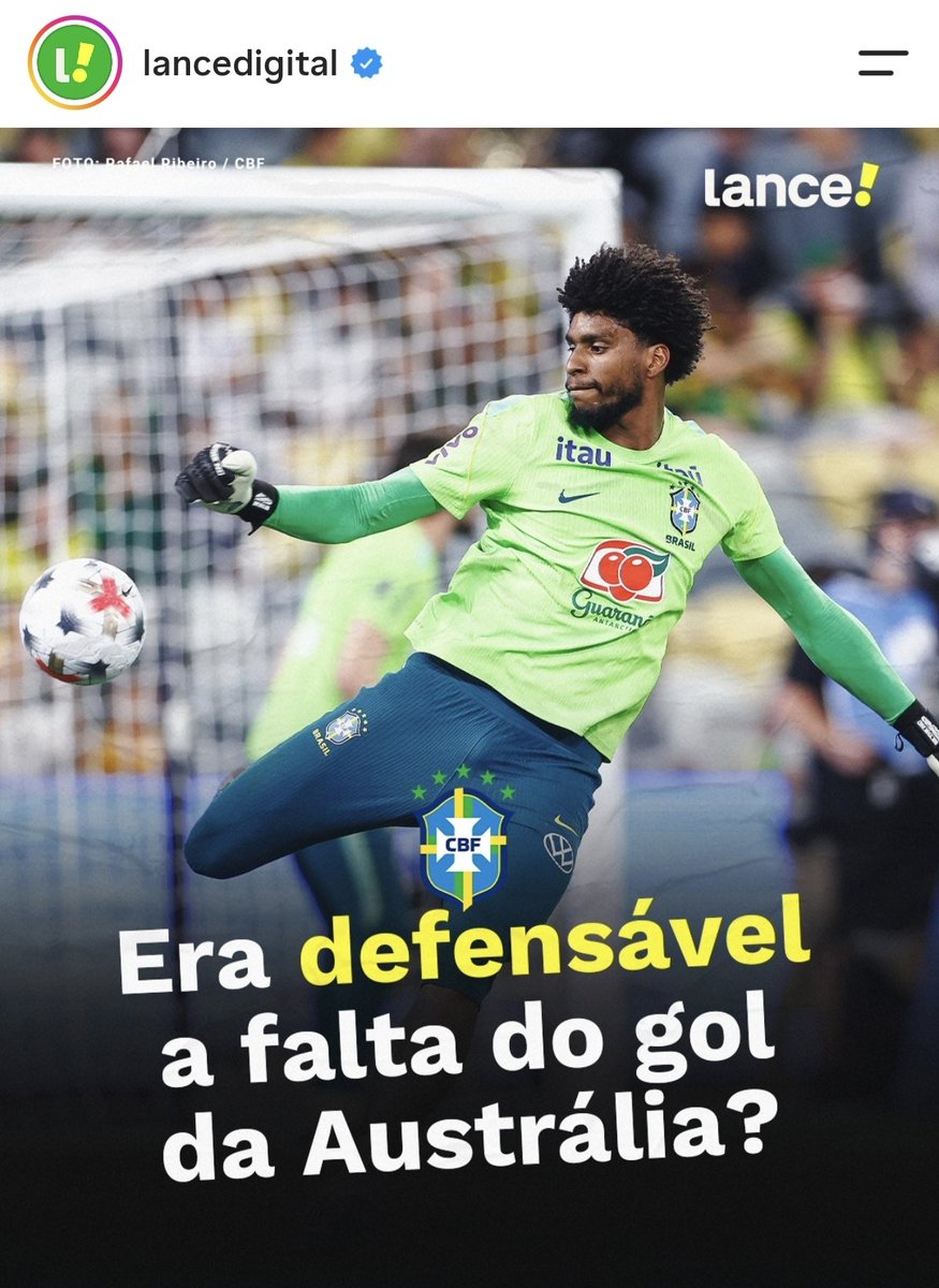 thiagopress's tweet photo. Toda vez que o Hugo Souza for para a Seleção Brasileira ele vai sofrer este tipo de perseguição. Vocês sabem o motivo, né? https://t.co/nAi9XxXHMb
