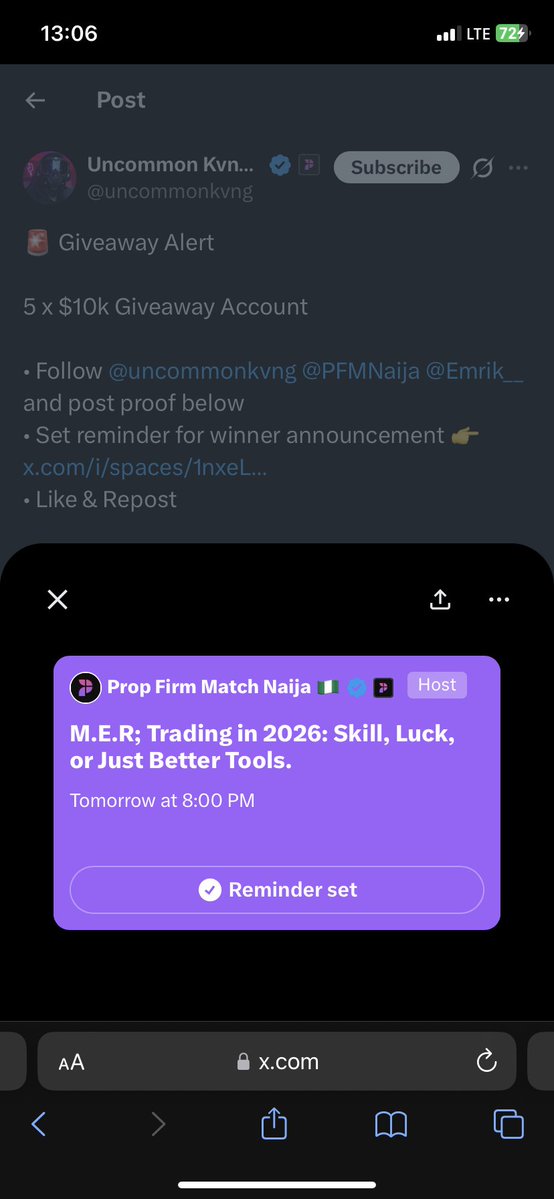 _EzeCharles's tweet photo. @uncommonkvng @PFMNaija @Emrik__ All done✅
Reminder is set
Ready to learn 🔥 @uncommonkvng https://t.co/03OsAXqipw
