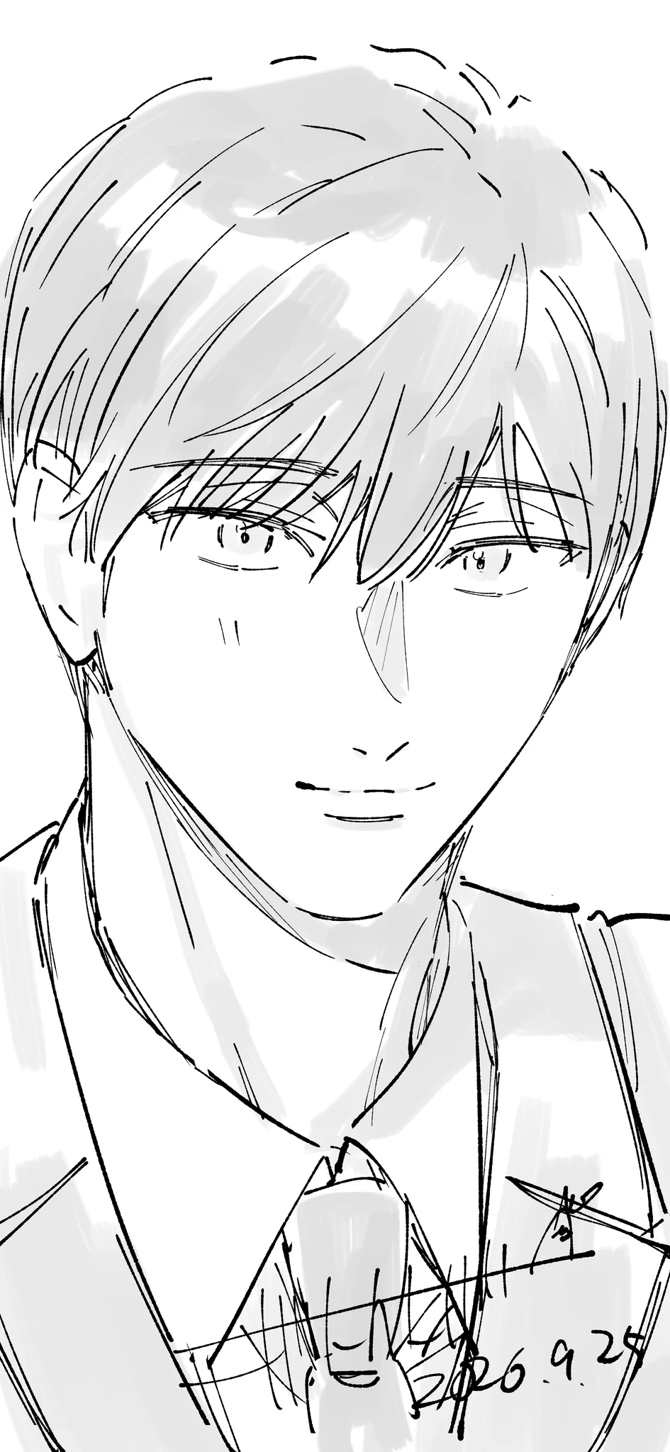 イケメンが描いた絵（ガチ) 八色鈴🪽 on X: 