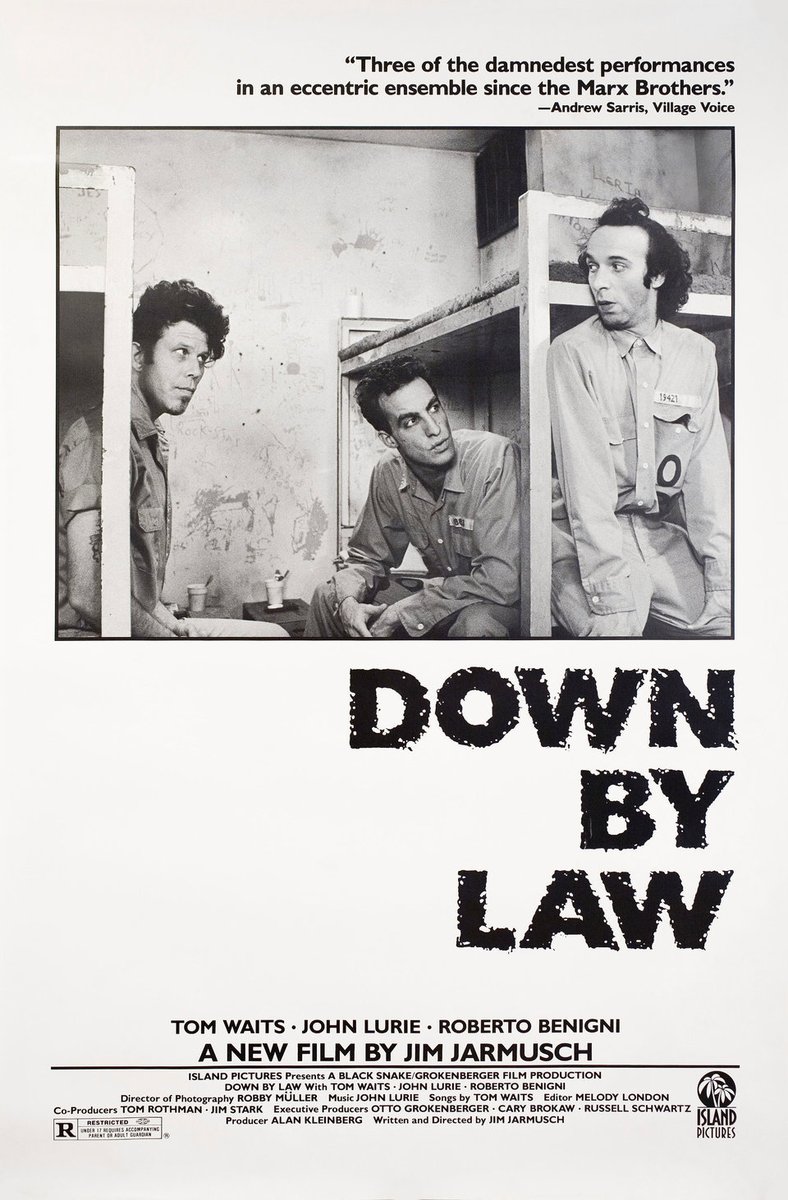 BillPourquoimec's tweet photo. Down By Law (1986)
🎬 Jim Jarmusch https://t.co/X0nEDMwgQD