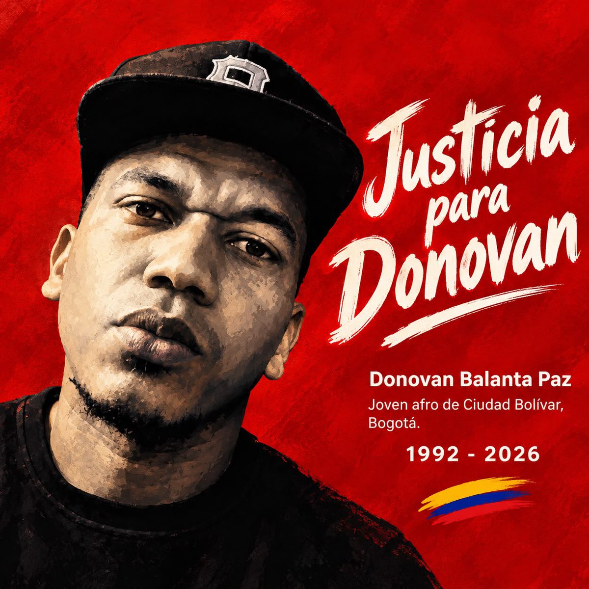 PizarroMariaJo's tweet photo. Hoy viernes 25 de septiembre, a las 9 am, plantón frente al Búnker de la Fiscalía, en Bogotá.

#JusticiaParaDonovan https://t.co/eVKrcvlIue