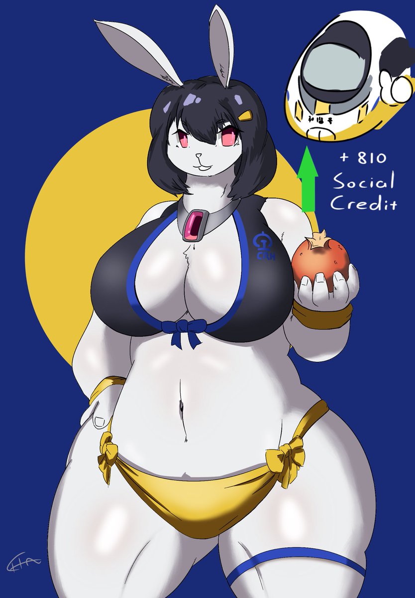 boxuanfausty's tweet photo. 中秋快樂 #furry https://t.co/kVno7zJGnL