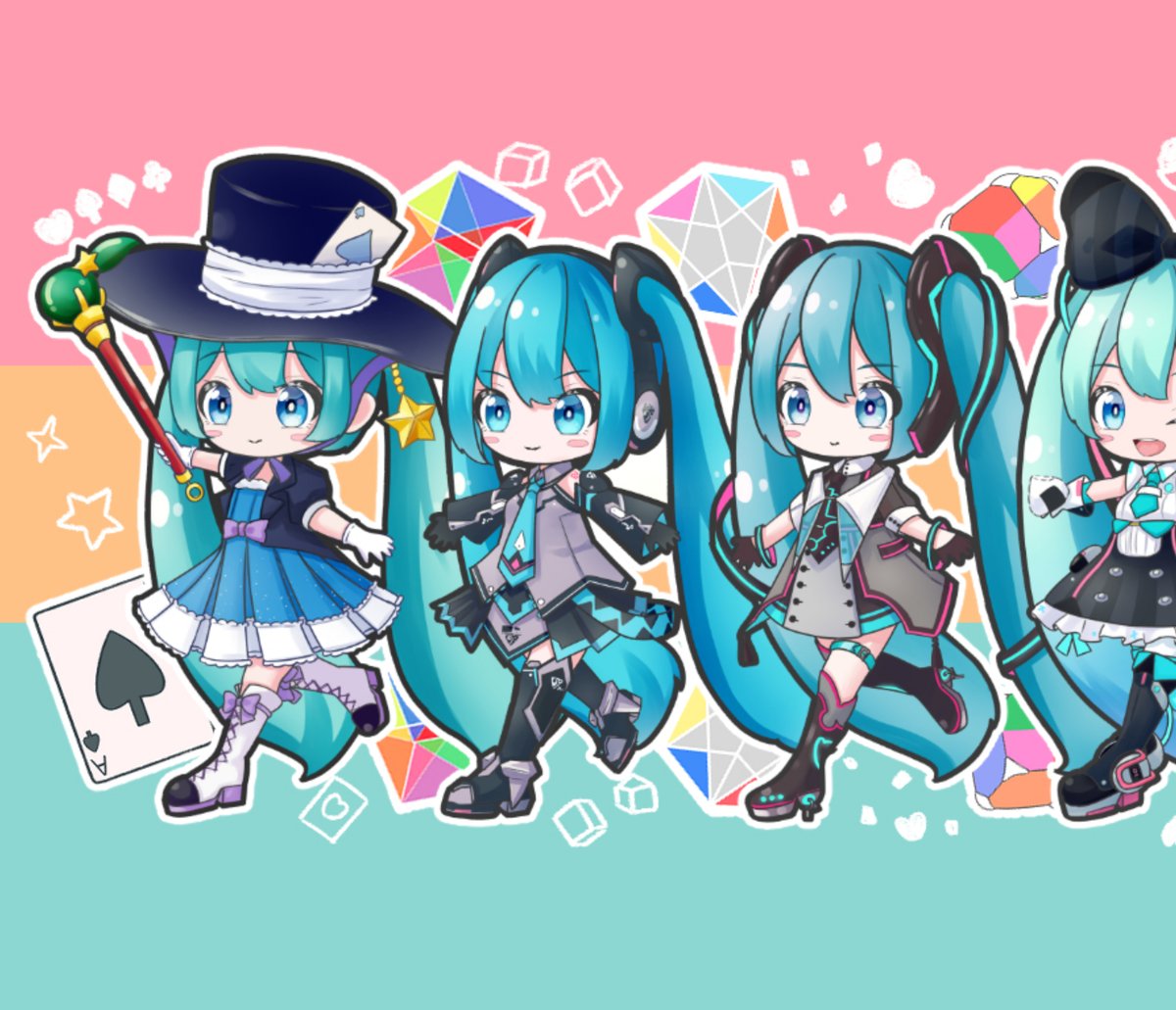 ikramaru's tweet photo. マジミラマステ、ソナーレちゃんを加えて再頒布しますね https://t.co/3UwoUsI2js