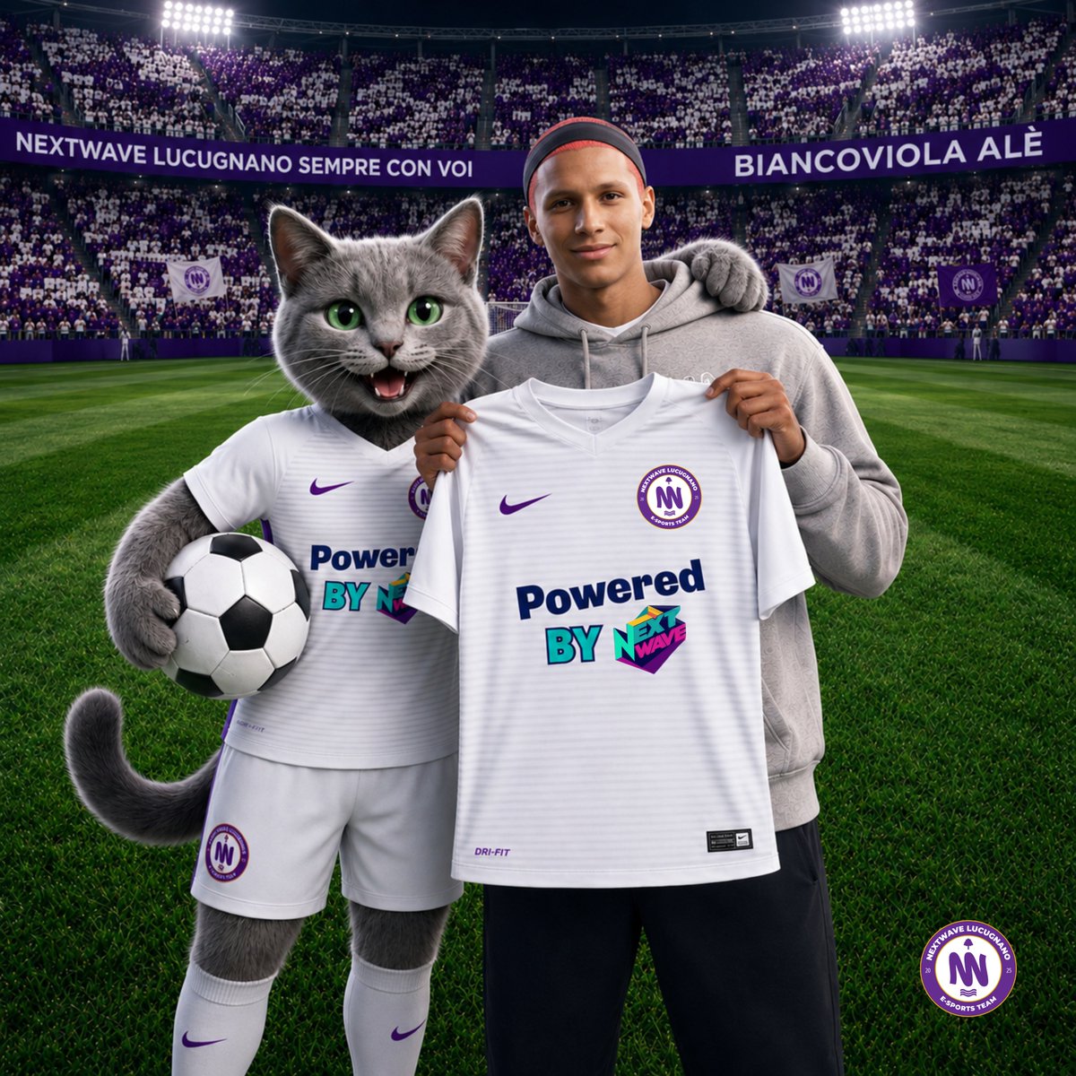nextwavelucu_et's tweet photo. PRIMI COLPI ESTIVI!  🛒

Ecco svelati i primi acquisti, alcuni freschi di firma e altri ufficializzati prima dell'uscita di FC27... diamo il BENVENUTO a:

👤 "Fnatic-marco4321" - GK
👤 "1T-1L-P4GL14CC10" - DC
👤 "Phinedroidi" - CDC
👤 "FlavorElkttv" - CDC

#GoNWLeSports 🤍💜 https://t.co/vG45xqRgEz
