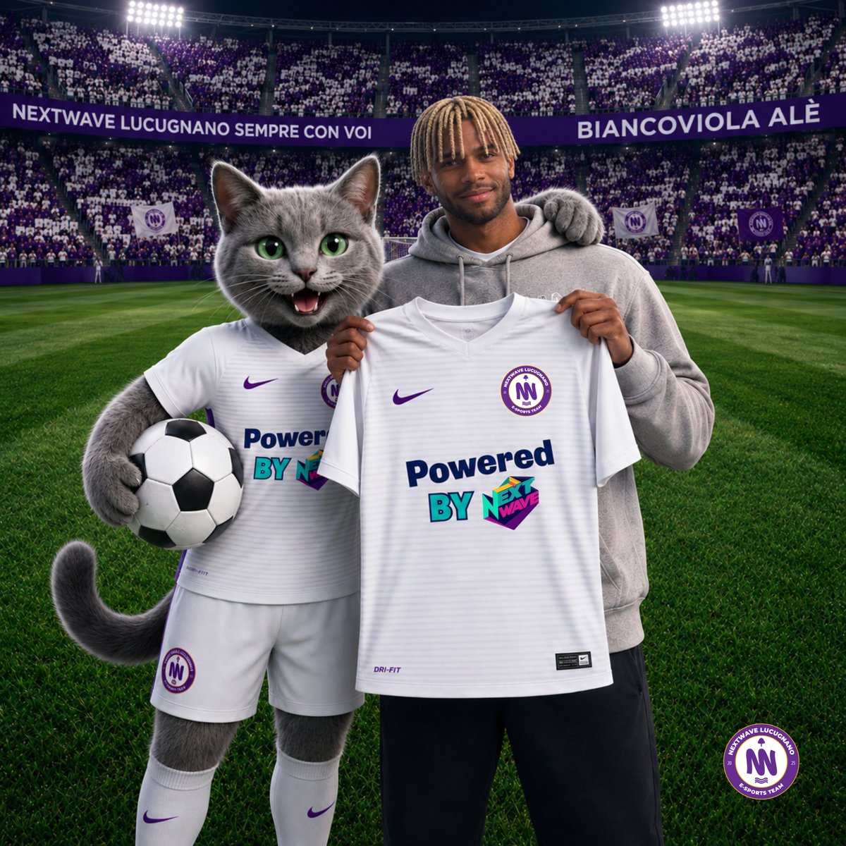 nextwavelucu_et's tweet photo. PRIMI COLPI ESTIVI!  🛒

Ecco svelati i primi acquisti, alcuni freschi di firma e altri ufficializzati prima dell'uscita di FC27... diamo il BENVENUTO a:

👤 "Fnatic-marco4321" - GK
👤 "1T-1L-P4GL14CC10" - DC
👤 "Phinedroidi" - CDC
👤 "FlavorElkttv" - CDC

#GoNWLeSports 🤍💜 https://t.co/vG45xqRgEz