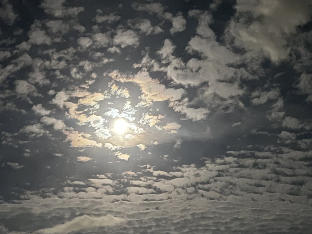 9______RO's tweet photo. 3時間残業でした
月撮ったけど
これ月なんか？って感じ(笑) https://t.co/tI8BkcGrFT