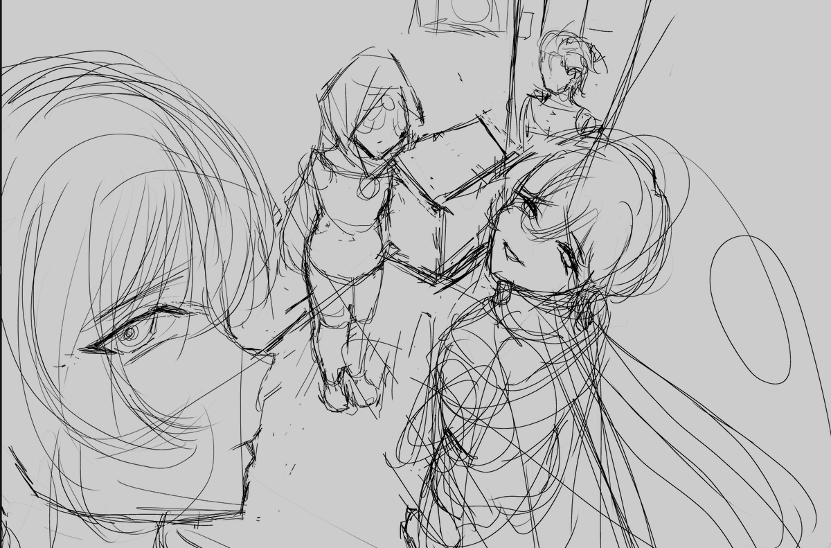 silent_tofu's tweet photo. some random sketches https://t.co/eWlYzELW9N
