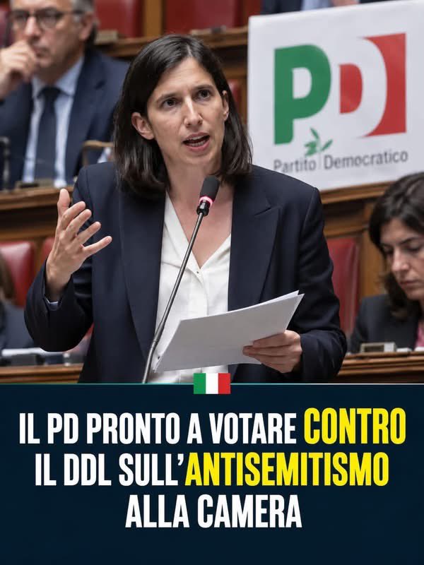 SimoneSilvan2's tweet photo. Vedi cara Elly Shlein che nella politica serve chiarezza !
Finalmente hai preso posizione dicendo quale sia la linea del partito su quella porcheria liberticida antidemocratica del #ddlantisemitismo e i vari Fiano , del Rio e destri vari se ne vanno a far compagnia alla Picerno !
Per ognuno di questi che se ne andrà saranno migliaia di voti in più che entrano al campo largo !
Ora magari iniziate anche col resto , sanità , scuola , giustizia sociale ! 
Così magari le pulizie proseguono e fate tornare la voglia di andare a votare …