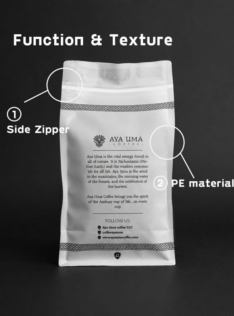 DanetteLucek's tweet photo. How can coffee brands maintain freshness with recyclable packaging? @coffeeayauma and YPAK combined recyclable LDPE, an 8-side sealed flat-bottom bag, side-seal zipper, and one-way degassing valve for a balance of sustainability, functionality, and https://t.co/P1RW5cxXvl
