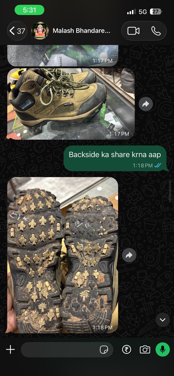 sp20131's tweet photo. @WoodlandWorld @WoodlandCEO @WoodlandIndia Extremely disappointing experience.
I purchased a Woodland trekking shoe, but it developed a serious defect after just a few uses. I submitted the shoes at the Woodland store for repair, but the issue is still NOT resolved

#Woodland https://t.co/fKzc02chou