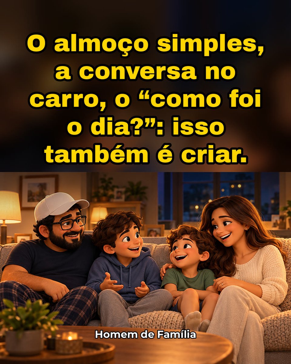 H_deFamilia's tweet photo. Presença de pai: 5 frases que eu vivo em casa.

Não é o grande gesto. É olhar, ouvir e ficar.

Qual é a sua?

#HomemDeFamilia #PaiPresente https://t.co/BiqlvIbmxa