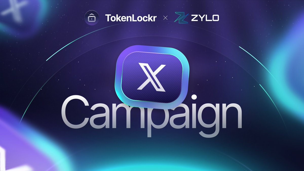 TokenLockr's tweet photo. 🔥 Lock in the $ZYLO campaign today!

Meet @Zylo_Ecosystem, where gaming, trading, and digital activity converge into one economic layer.

• Total Event Pool → 400K+ $ZYLO
• Reward → 10% Fixed / 90% KPI
• Event Period → Sept 25 - Oct 25

Create a TokenLockr account, connect your X and apply to join.

👉 https://t.co/mkeaLfOcKP

📈 Price targets for KPI rewards:
$0.0279 / $0.0361 / $0.0459 / $0.0558 / $0.0656

We keep growing, giving creators more space and new projects to contribute to.

Note: $ZYLO is available on @MEXC.

📌 Find all campaign details on the platform.
