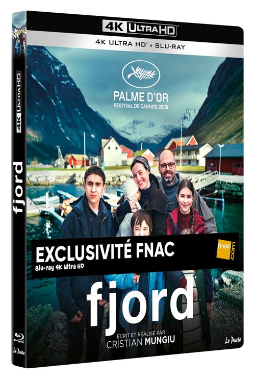 hdnumerique's tweet photo. 🏆🌊 Palme d’or 2026, Fjord de Cristian Mungiu débarquera en #UHD en exclusivité Fnac !
👁️ INFO : https://t.co/OCrgfXEZEO
✅ Combo #4K #UltraHD + #Bluray — bonus inédits (entretien Mungiu + discussion) 💿
📅 Sortie 🇫🇷 le 17 décembre 2026 — précos ouvertes https://t.co/QGrRNwHJKg