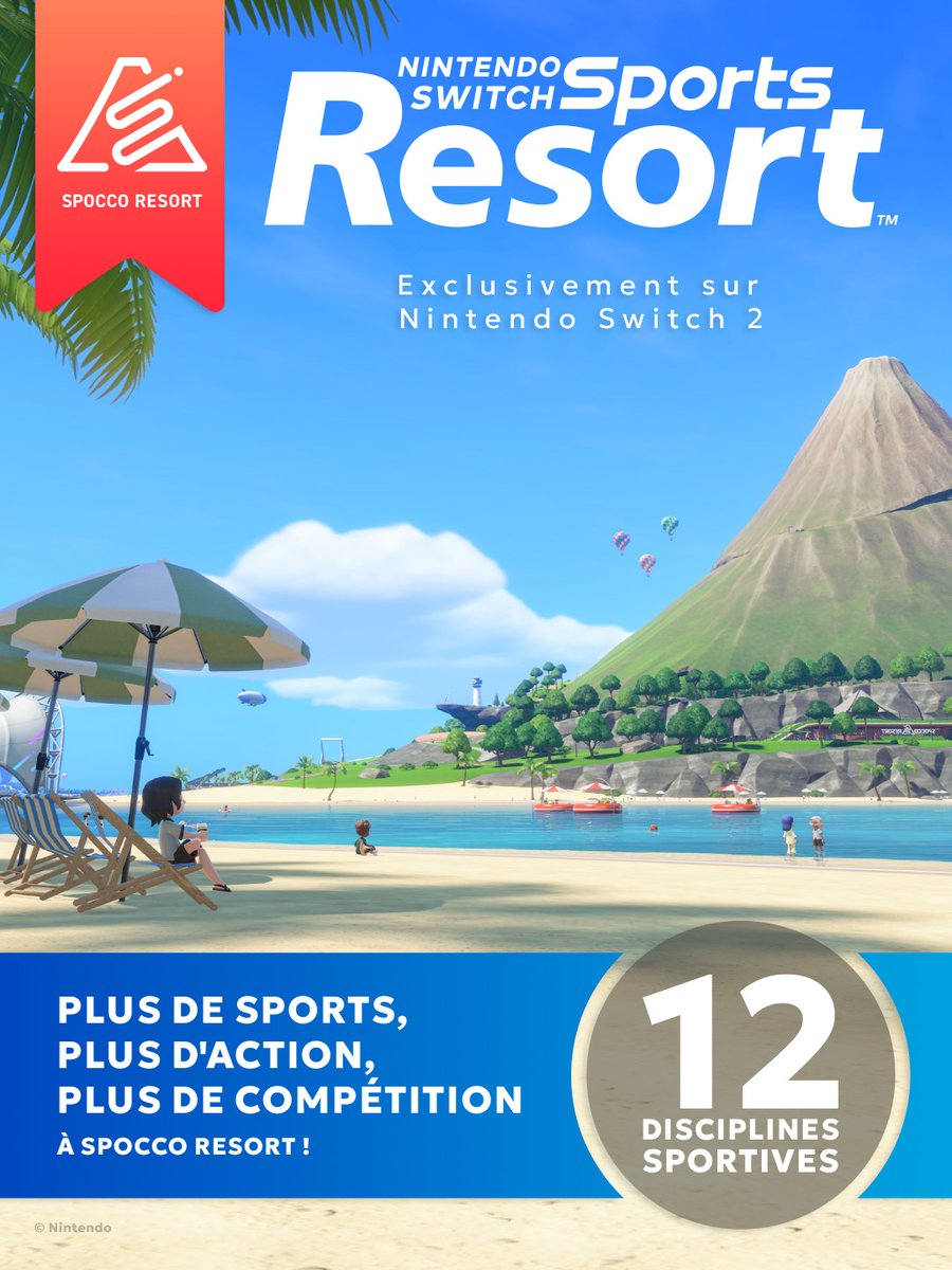 NintendoFrance's tweet photo. Découvrez ce qui vous attend à Spocco Resort avec notre brochure !

#NintendoSwitchSportsResort https://t.co/tUMCaOYoNz