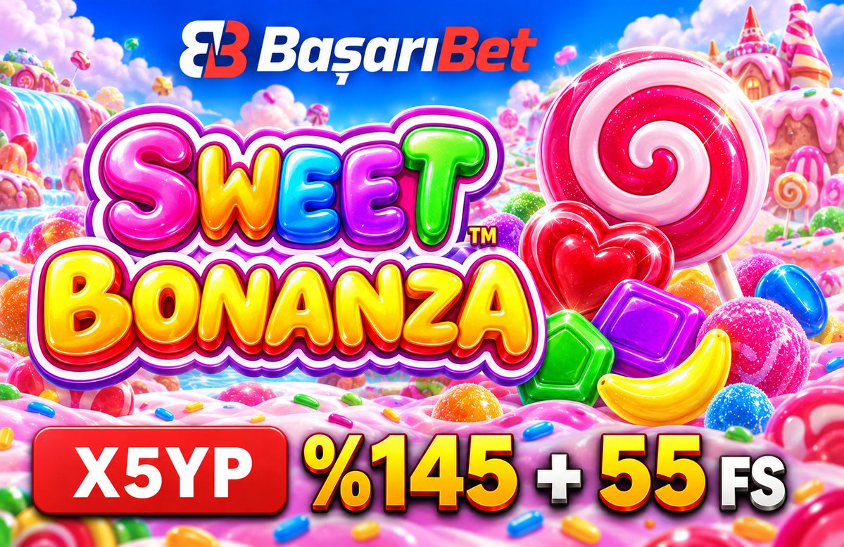 _BashariBet_'s tweet photo. 🍭 Sweet Bonanza ile BaşarıBet’te şeker dolu bir maceraya katıl, renkli dünyayı keşfet ve eğlencenin tadını çıkar! 🍬✨🎰

X5YP➡️Sweet Bonanza
🎰%145 + 55 FS
💳Min. yatırım: 380₺
💰Maks. Bonus: 15.000₺
🗓️Bonus 5 gün aktif https://t.co/N4am3U5fqw