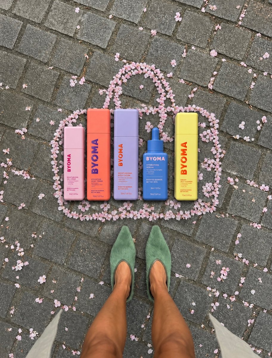 JenaMooserzu4c's tweet photo. Level up your skincare routine with BYOMA: feel-good, colourful essentials designed to support your skin barrier and bring a little joy to every day. Little upgrades, big glow energy. https://t.co/9jN3u2GvmU
