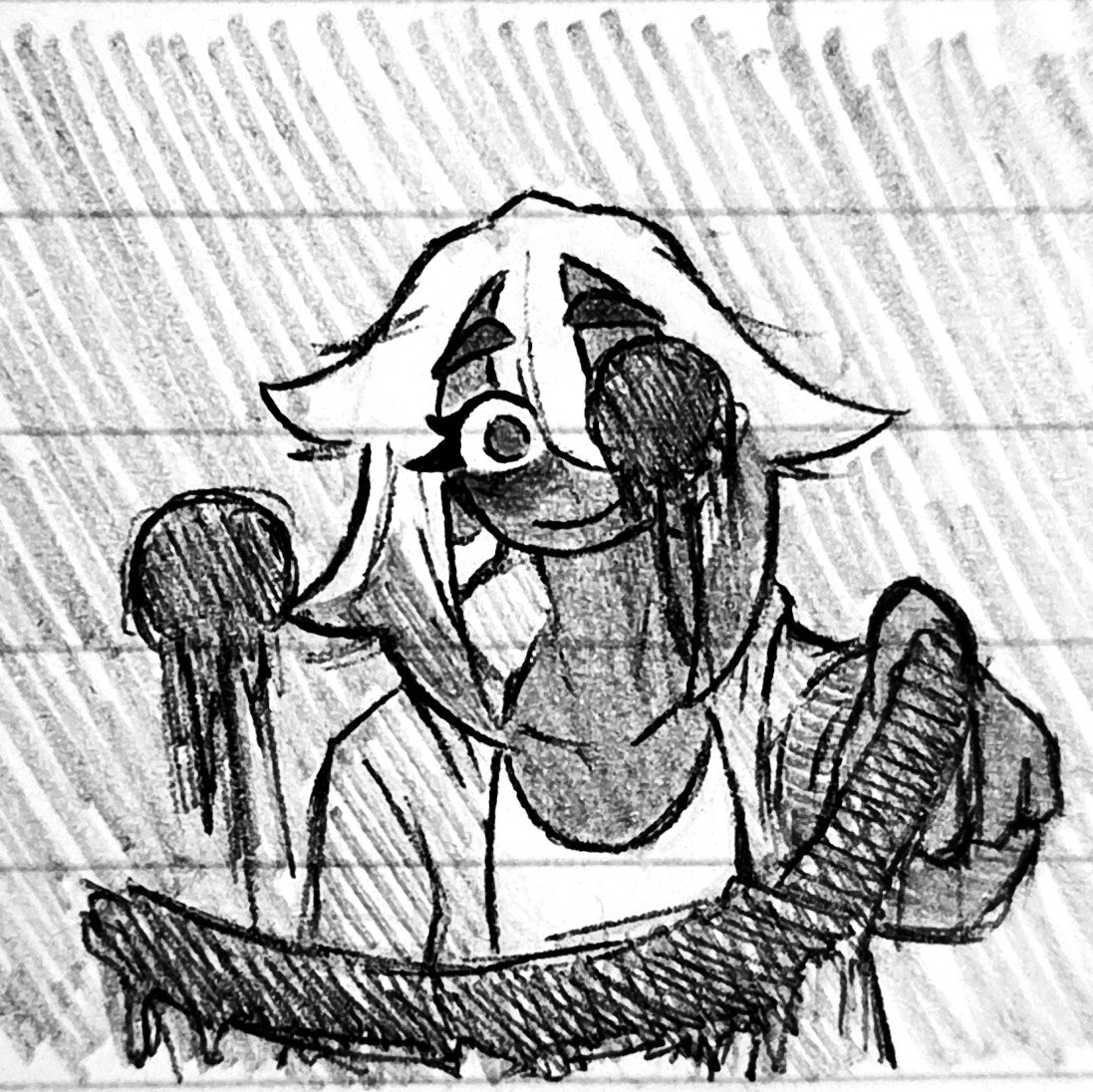 LovvBunn's tweet photo. 📝🐇Haven't been on the road in forever, figured id oodle how awful my first run went:
💀Solo run, tired status, low morale...
#deathroadtocanada #dr2c #art #oc https://t.co/yPv5ujdskM