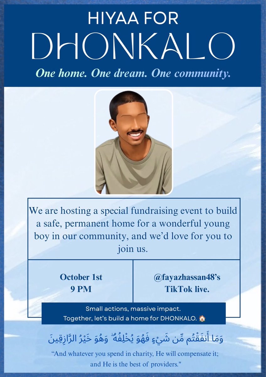HKurusee's tweet photo. Team Summer and MTP are organising a fundraising event in support of Dhonkalo, a 19 year old autistic young man, and his father, who has been caring for him. They are currently living in an old and very small house that is no longer suitable for their circumstances, particularly given the high level of care and support Dhonkalo requires.

His father has been trying to build a new home for them for nearly six years, but financial difficulties and the lack of regular employment have prevented him from completing it.

Funds are now being raised to finish the house as soon as possible, so that they can move into a safer, more spacious and comfortable place to live.