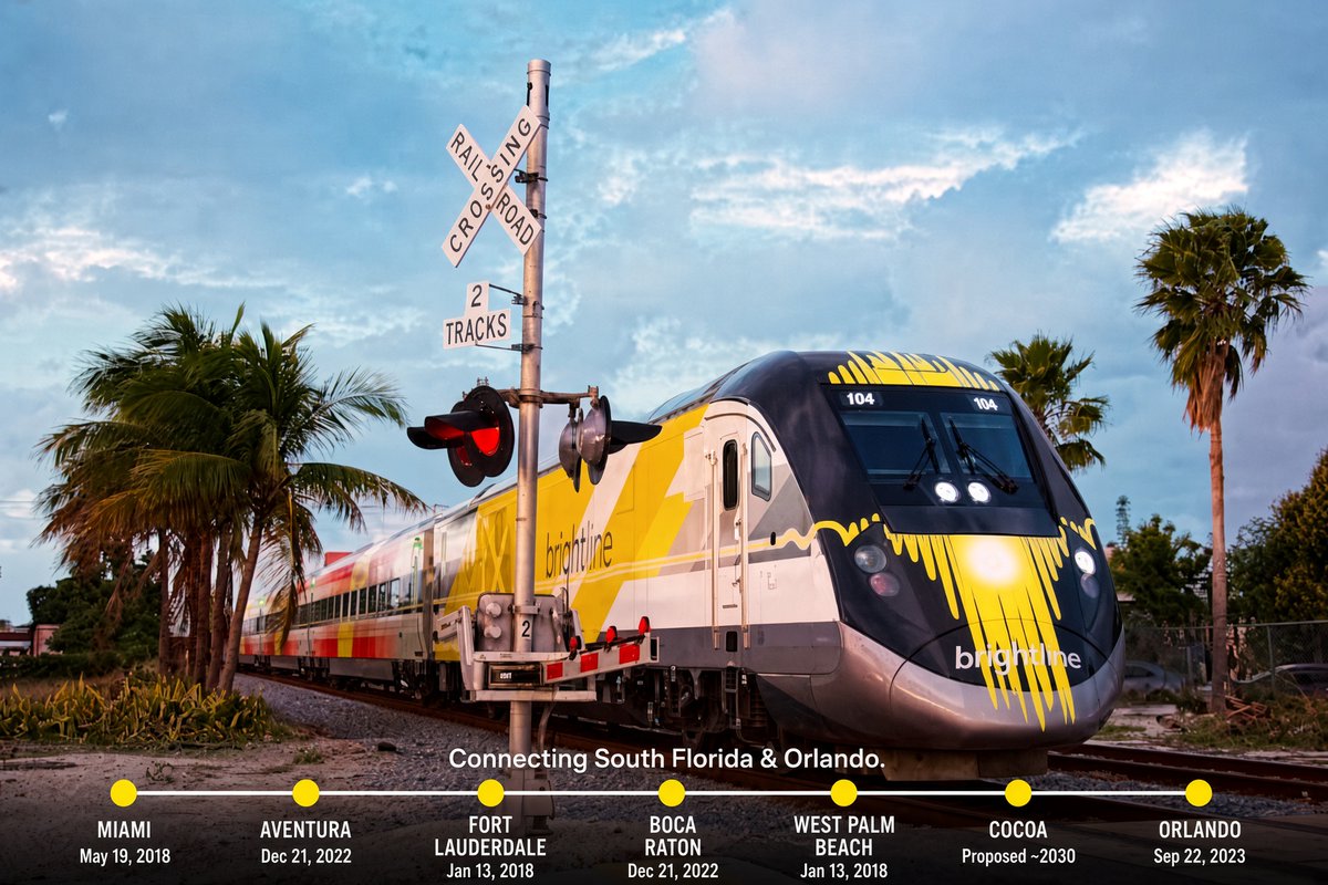 Restrantek's tweet photo. Brightline Chapter 11 Update: Trains Continue as Usual https://t.co/z0N8wrKHSW via @restrantek https://t.co/2SPLGWho6u