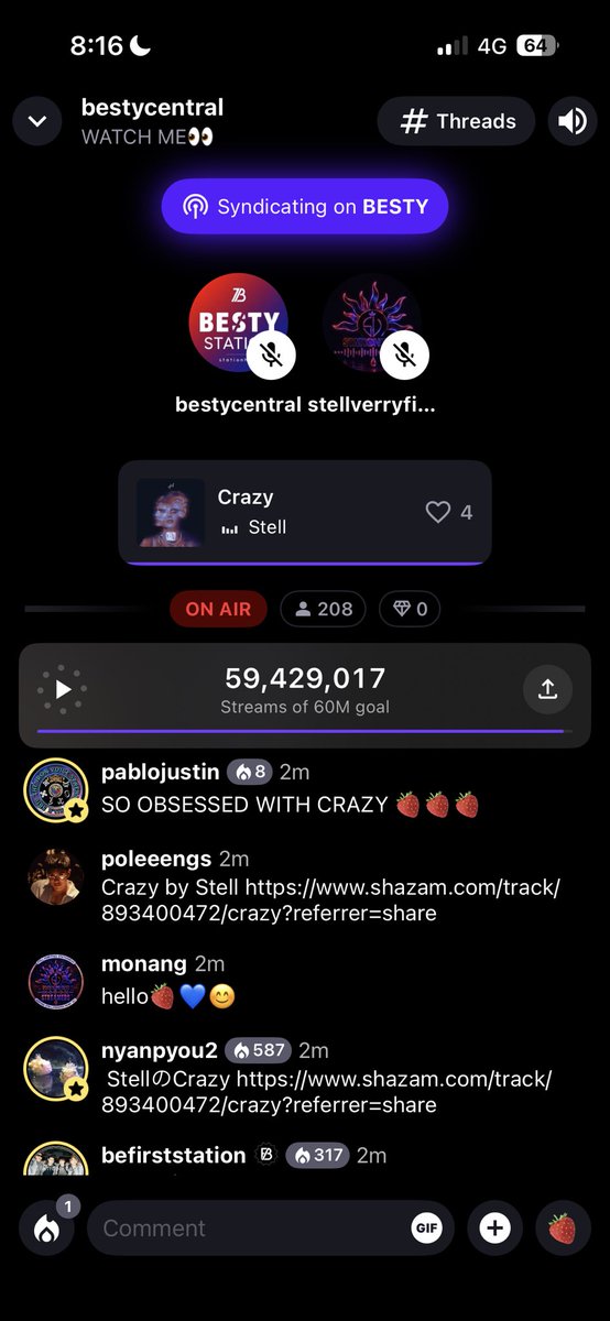 SVOfficialSH's tweet photo. We are here🥳🥳
The collab you've been waiting for is finally here — two streams, one lobby, and energy that's about to break the chat!!!
join us here!!👇👇
https://t.co/UyW2AIrGoi
#StellxBEFIRST
#Stell @stellajero_
#BEFIRST @BEFIRSTofficial
#BESTY_STATIONHD https://t.co/FeC28s4ua1