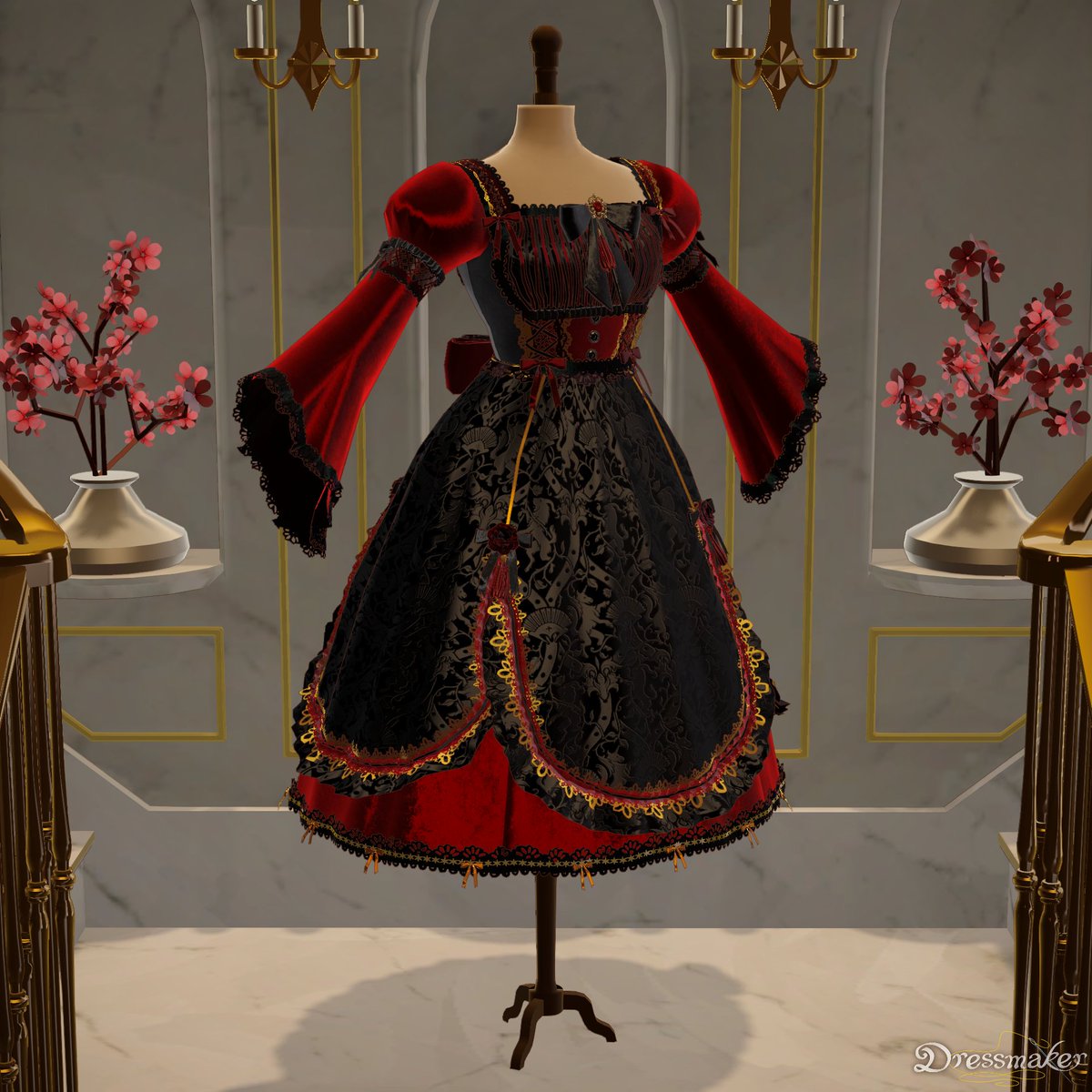 nayrbevoli's tweet photo. my very first creative piece in Dressmaker https://t.co/im7PMiqJ7J