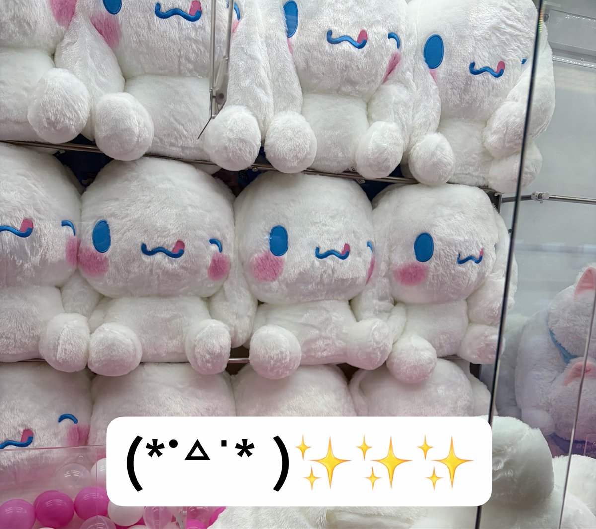 Oto202608's tweet photo. いつかデカイぬいぐるみを
買いたいなぁ(´｡>ω🧸)

今日ね|˙꒳˙)
ゲームセンターにデカイシナモンが
あったの…
暴走する前に帰りましたw

(๑>؂<๑)♪ https://t.co/es29mjMFfy