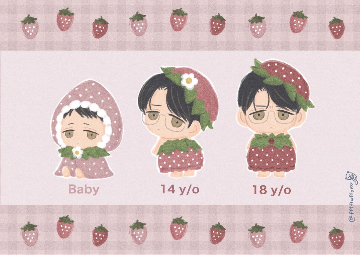 ffffluffyyyy's tweet photo. ばにあ実くん🍓🍓🍓 https://t.co/3y70v93gVs