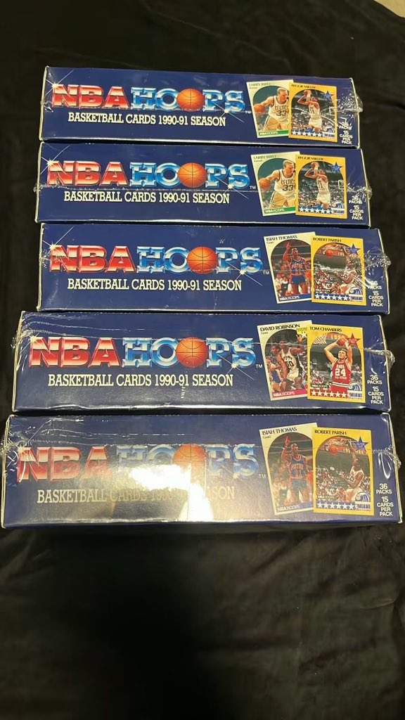 Valatcedric's tweet photo. @RSJRsteel 1990-91 NBA Hoops -MJ 36packs 15 cards per pack $125/per https://t.co/xBL14yJtGQ
