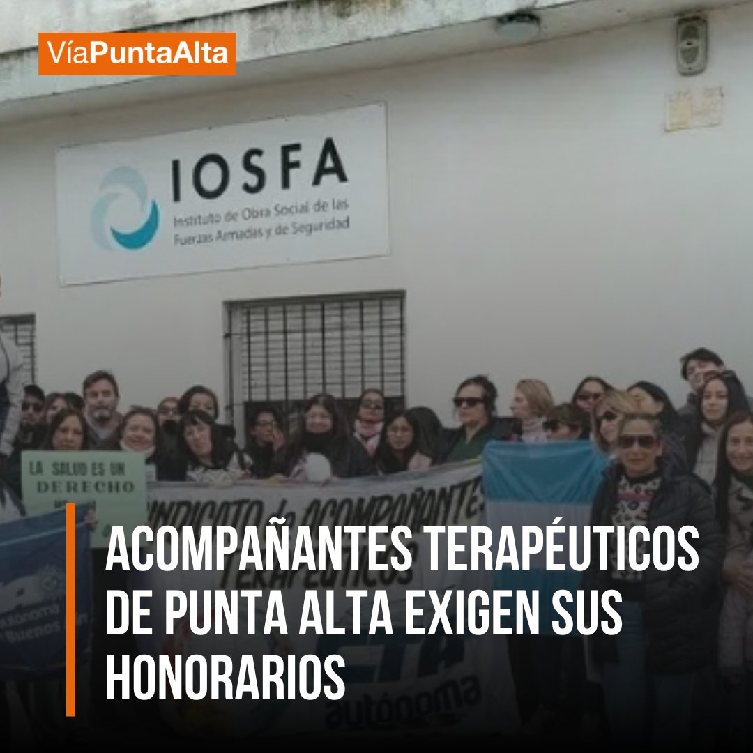 ViaPuntaAlta's tweet photo. #PuntaAlta 🔴Este viernes 25 de septiembre a las 11 hs se reunirán en el arco de la Plaza Belgrano y marcharán hasta la Delegación Puerto Belgrano de la ex IOSFA.
https://t.co/sddxhk2lgO https://t.co/v6aCweg2wn