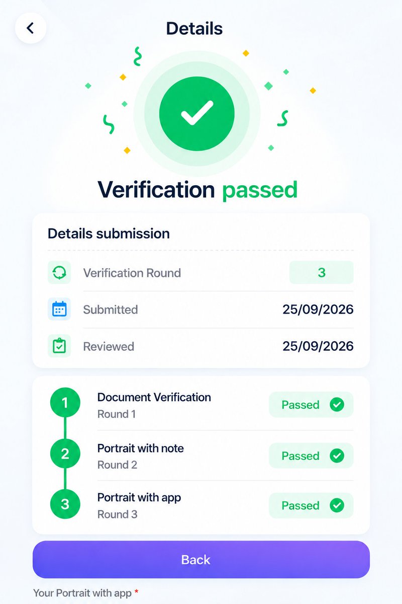 interlinklabsas's tweet photo. KYC Update

KYC verification is now moving forward! 

My 3rd-level KYC was successfully completed in just 1 day. 

If you’ve already completed your KYC, check your verification status and see if there’s any update on your account.

How’s your KYC progress going? 👇
Share your update in the comments! 

#InterLink #ITL #ITLG #ITLX