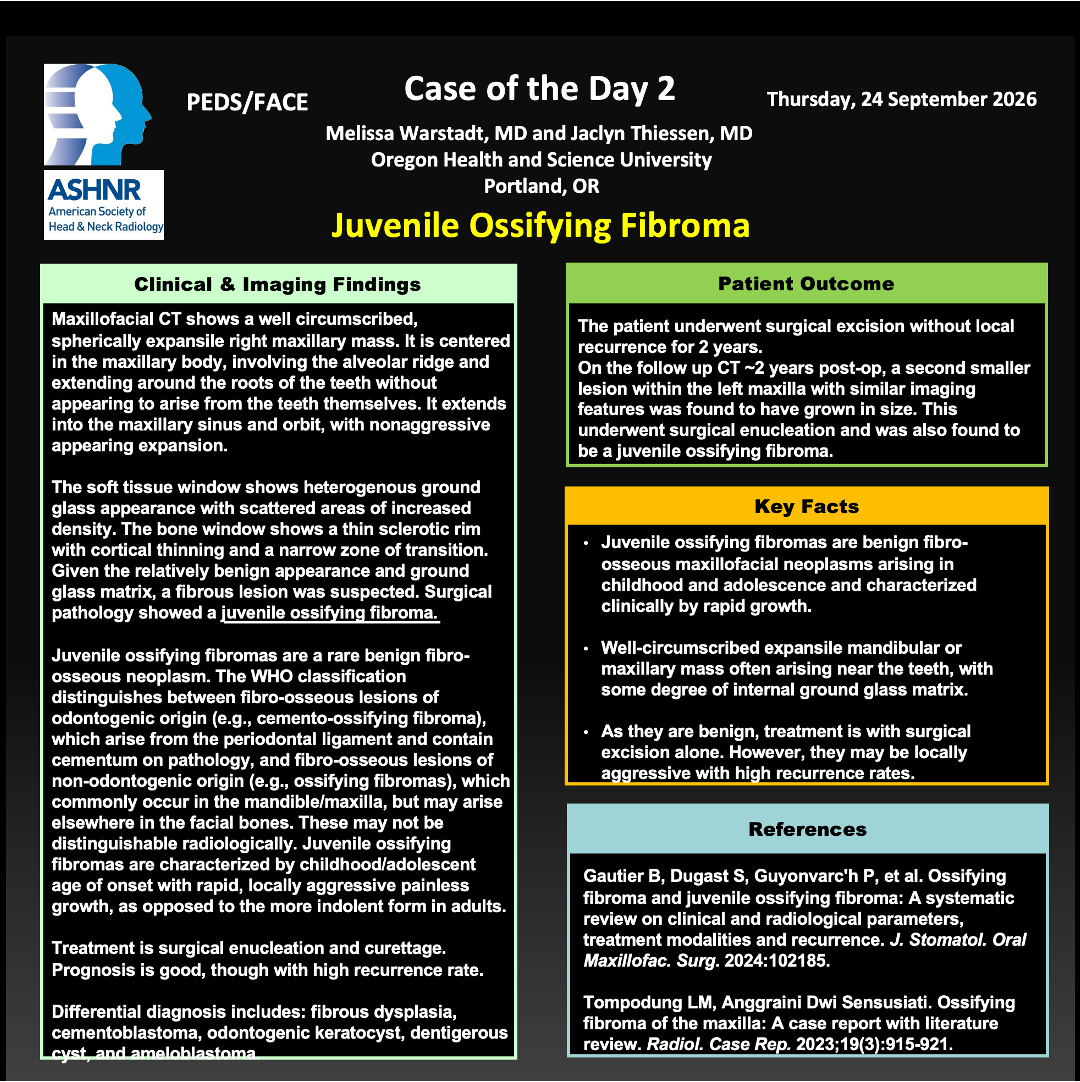 ASHNRSociety's tweet photo. Thanks to our #ASHNR26 Case of the Day Day 1 presenters for the fantastic cases! https://t.co/82BW2Bg4EO