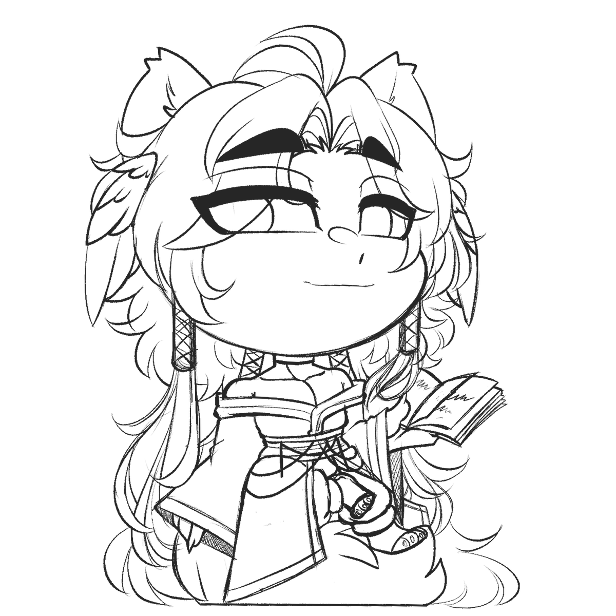 SkvllCryptik's tweet photo. TODAY ONLY! Get some cool lookin Chibi sketches <3 5$ each. Will be done on stream only for todays stream. If this goes well, we will try to do them another Friday too! 
Please pay through my Ko-fi!: 
https://t.co/qWUXl1EEaP https://t.co/4rkMxZJXdC