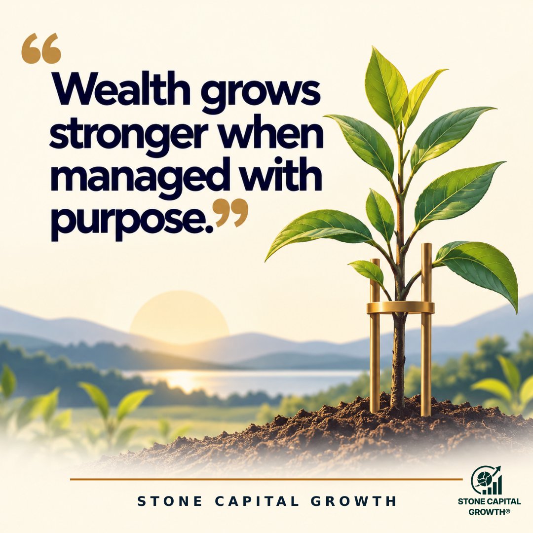 StoneCapitalG's tweet photo. 🌱 “Wealth grows stronger when managed with purpose.”

#Markets #Investing #StoneCapitalGrowth #Stewardship #WealthBuilding #SocialMedia https://t.co/p8ijxMhiGg