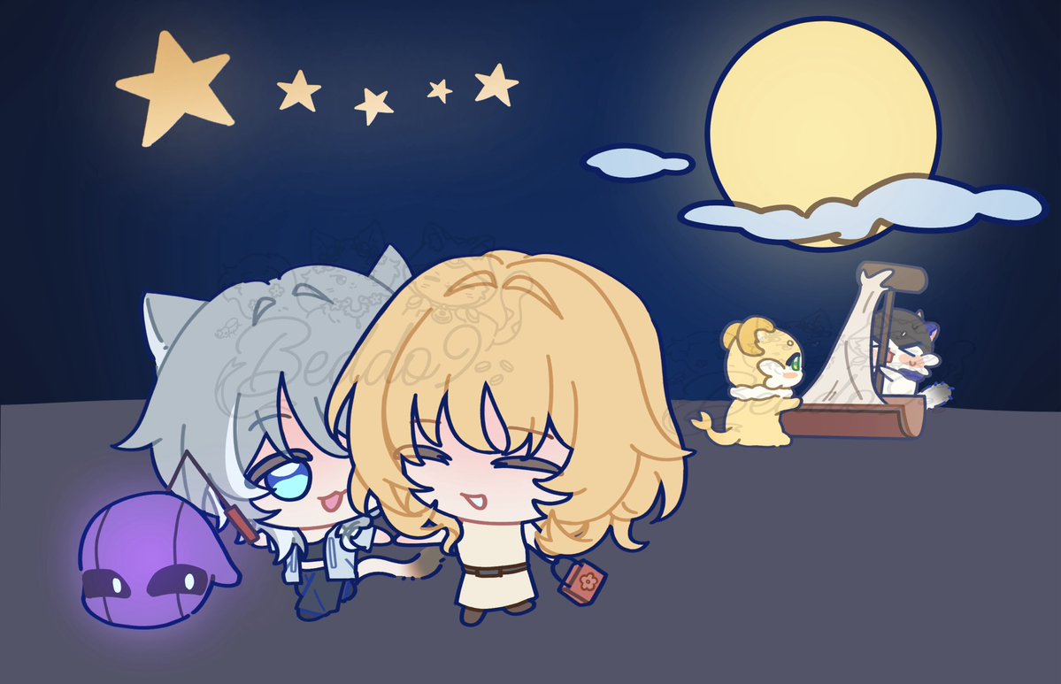 asterlily725's tweet photo. 中秋快乐!💙💛
Artist: puna 😘
#ciphlaea
#アグサフェ https://t.co/4U7errdUtg