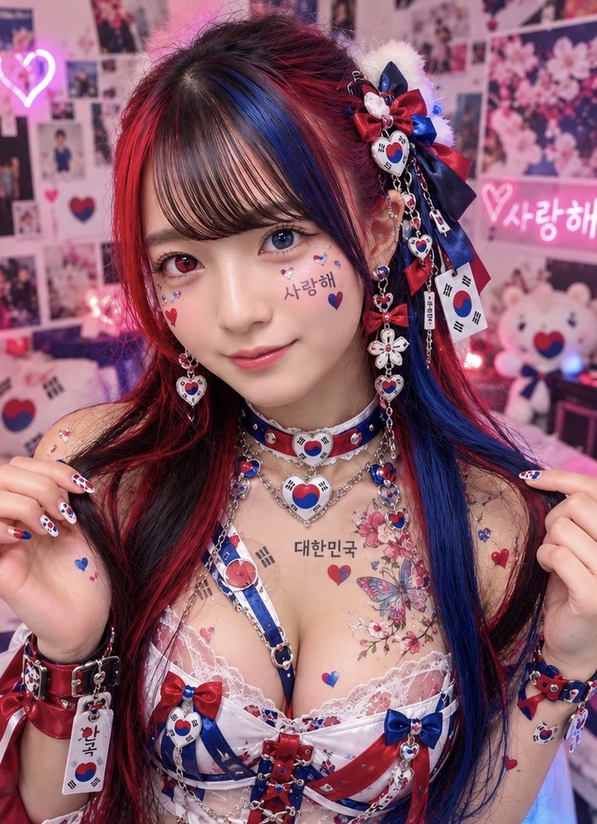 s_mituki_k's tweet photo. ソヨン様(@jannokorea )にまた染��てもらったの❤️💙

今度はソヨン様がみつきの身体にぃ…❤️💙タトゥー入れてくれたの❤️💙

チョッ○リども〜？❤️💙ショック？❤️💙それとも…❤️💙ｸｽｸｽ❤️💙

気になるチョッ○リは持ってくるもの持って来てからお部屋来な？❤️💙

#崇韓 #イメプ #なりきり #洗脳 https://t.co/qph8Tvq0U7