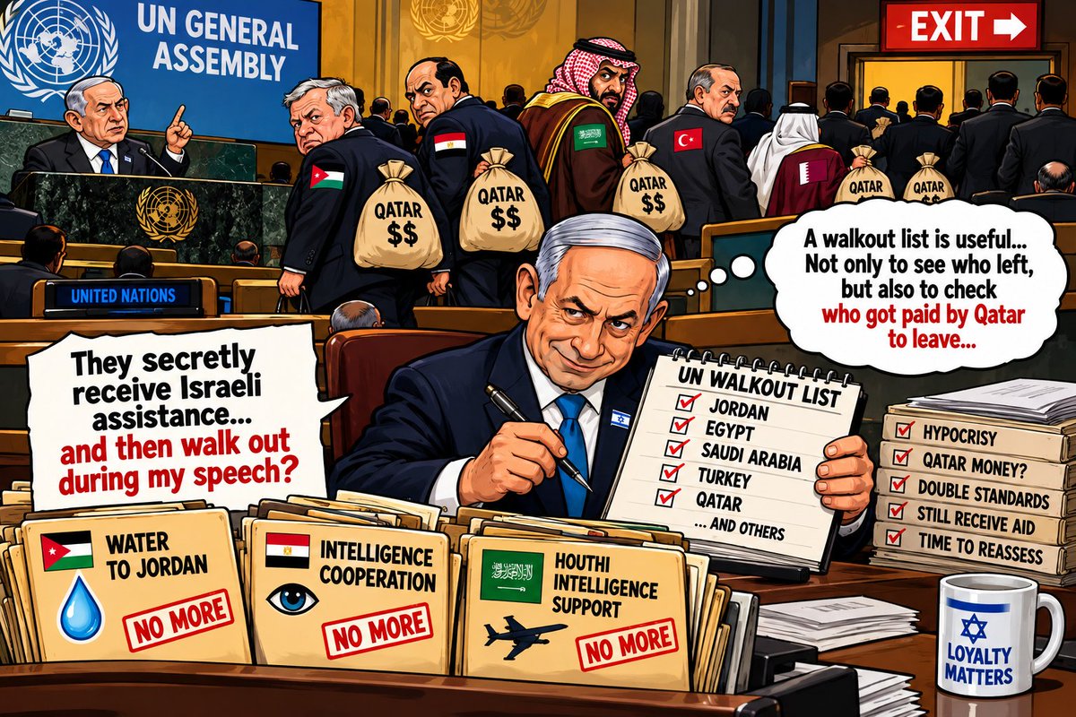 Nonstopnews_'s tweet photo. @PolitlcsGlobal Why does this upset people? There are plenty of countries that secretly receive assistance from Israel and then walk out of the hall during the speech of Israel’s prime minister. Israel is simply making a list of who it should no longer help. https://t.co/NRoOrdoEGW