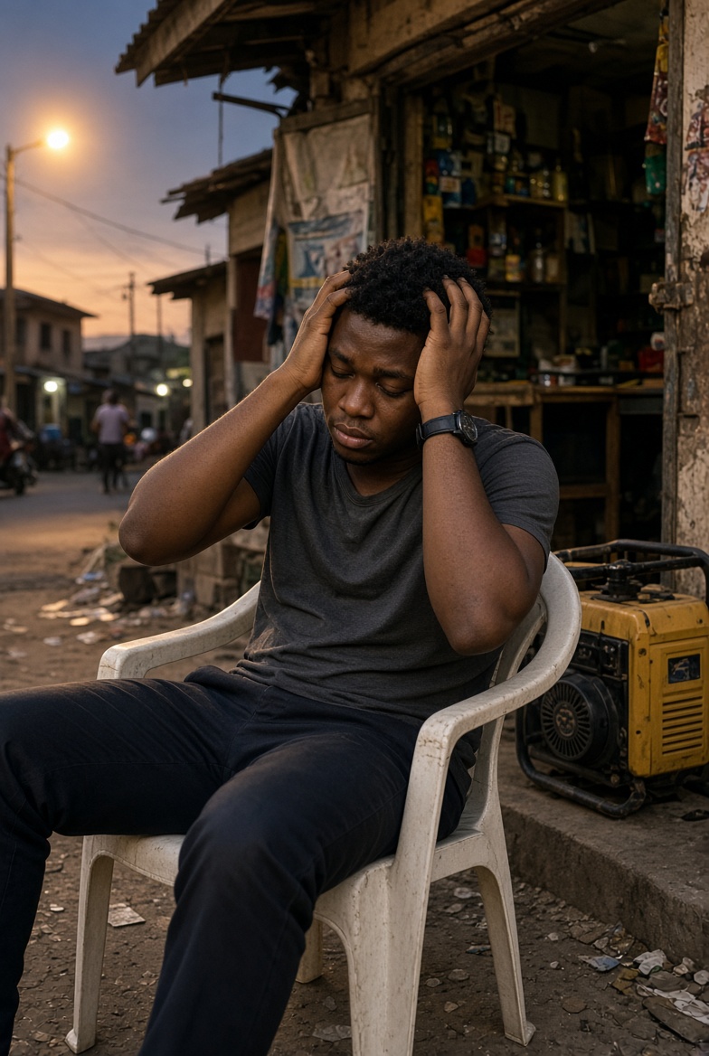 Big_Bola01's tweet photo. This country can cook your brain if you let it.
Sleep. Eat. Pray. Reduce the group chats.
You are not a generator. You cannot carry everybody’s wahala and still have light in your own head.
We go survive, but survive with sense. https://t.co/nyPxS16KAM