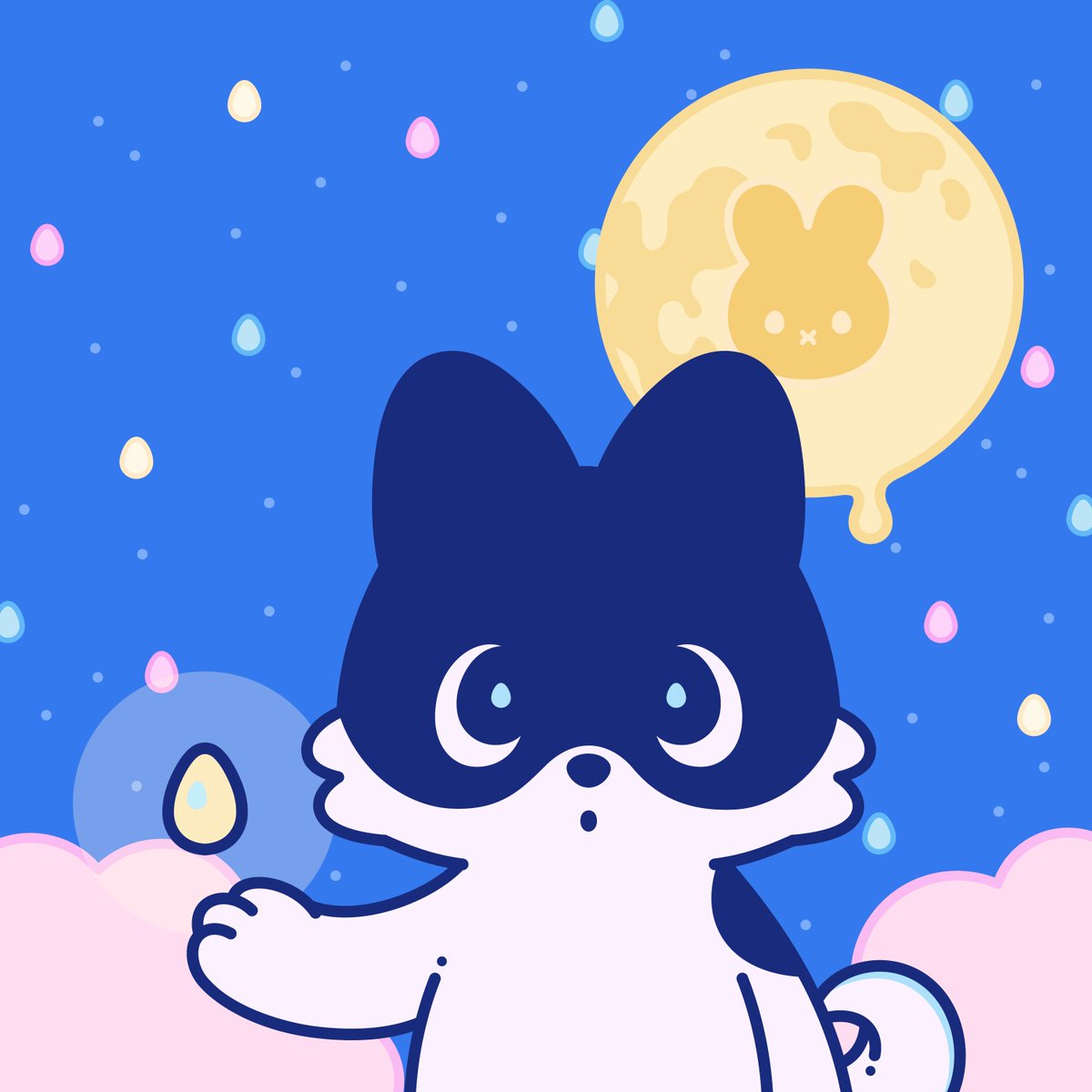 xdropchan's tweet photo. Happy Moon Friday! 🌕✨️

Today is Tsukimi in Japan.
Tsukimi is a traditional Japanese celebration of the autumn moon, when people enjoy what is known as the “Chūshū no Meigetsu,” one of the most beautiful moons of the year.
The moon is one of the symbols of the dropchan world, and many rabbits live there, with rabbit motifs scattered throughout the world.

There’s a reason for that 🐰💧

Across Asia, there have long been stories about rabbits living on the moon. In Japan, the patterns on the moon are often imagined as a rabbit making mochi.

And the rabbits in dropchan have another little origin too.

At a past XRP MEETUP JAPAN event, a character called “xRabbit” was created as a play on xRapid, Ripple’s former service, and ciana once designed merchandise featuring the character.

That memory is also one of the reasons why so many xRabbits now live in the world of dropchan 🌕🐰✨️
