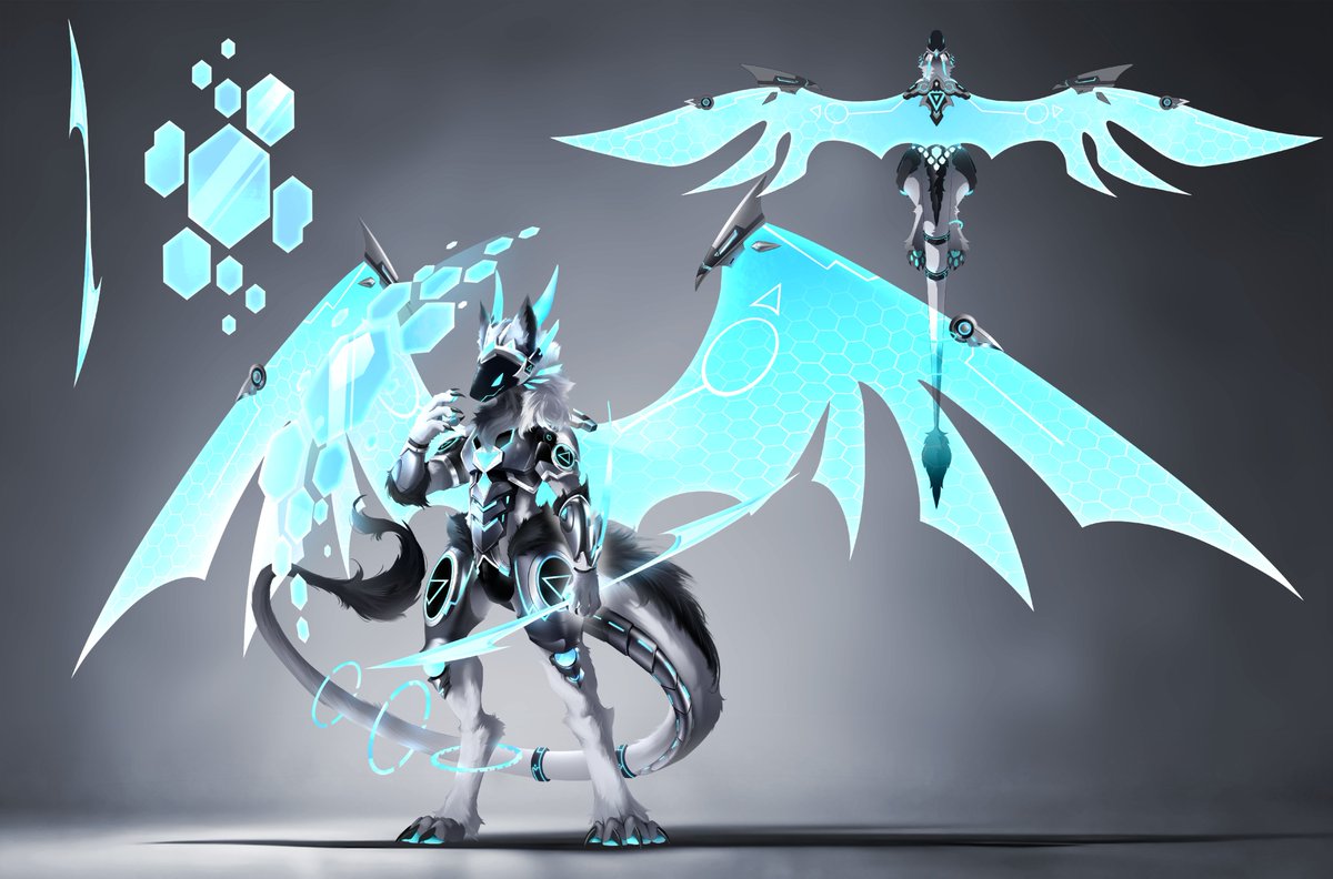 C6H8O2pro's tweet photo. A new  character sheet and a  protogen idle animation :D
🎨by 红冰子
🎞by  @OKAMI9312 
#protogen https://t.co/bWxOCi7ots