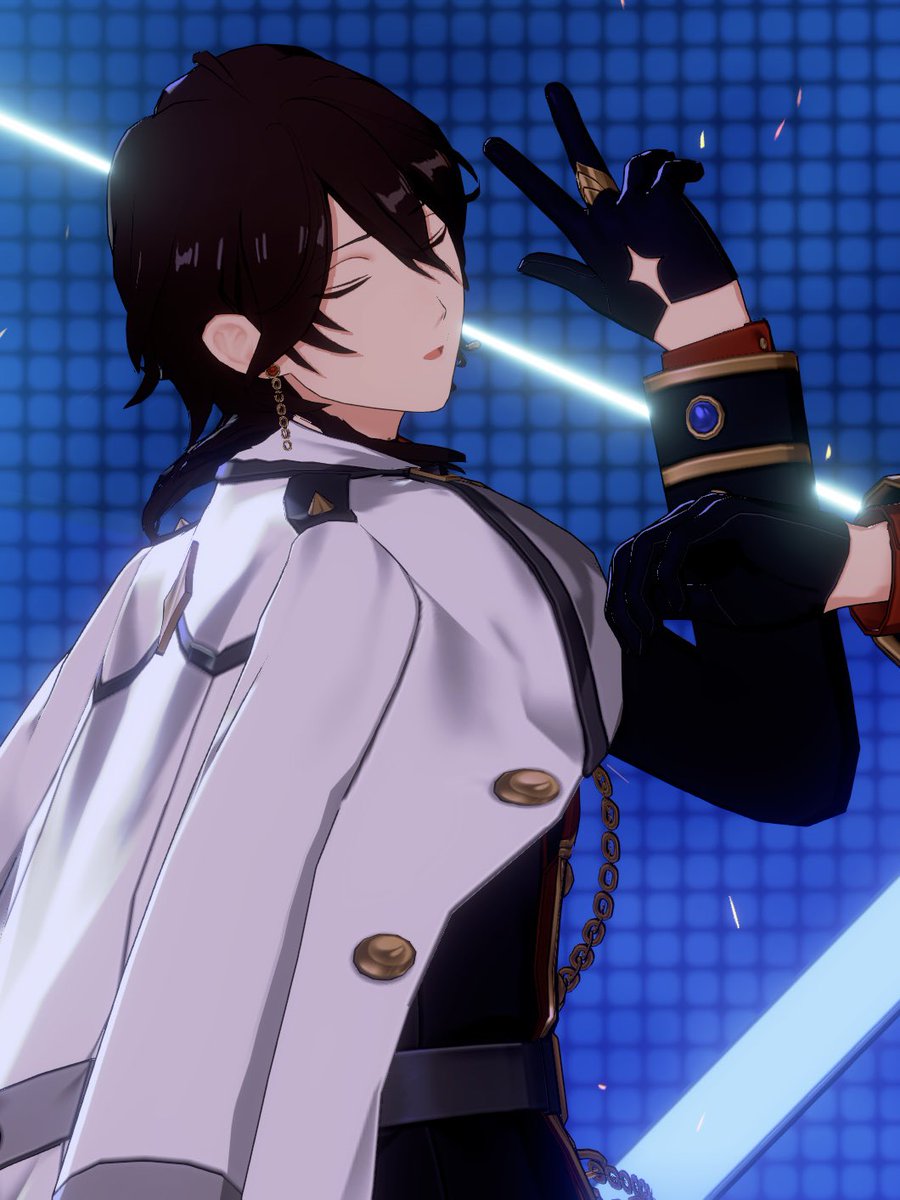 fuyuumare11's tweet photo. 「繋がれたまま　二人朽ちる果てで」
#スペライ #朔間零 https://t.co/TyiSh13glb